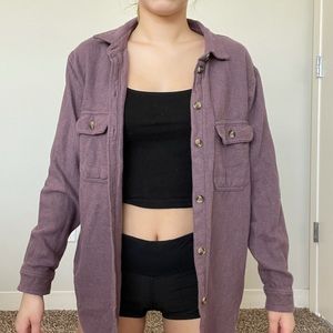 Purple Shacket